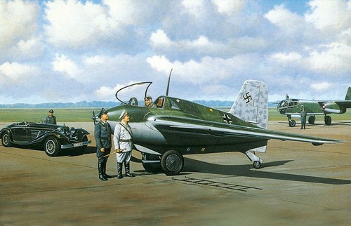Herman comet wwii me 163 - me,