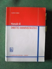 MANUALE DI DIRITTO AMMINISTRATIVO GUIDO CORSO ED CIAPPICHELLI