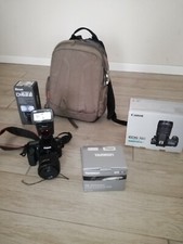 Canon EOS 70D  con obbiettivo Tamron 18-270+flah nissin markII+zaino manfrotto 