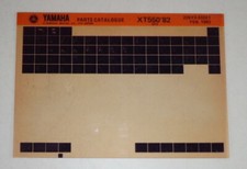 Yamaha XT 550 82 Microfile