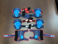 POWERSLIDE PROTEZIONI ROLLER PATTINI SKATE GINOCCHIA GOMITI E POLSO TAGLIA XS