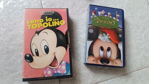 Due videocassette vhs - videocassette,
