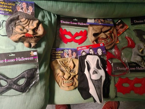 Lotto halloween maschere ecc - halloween,