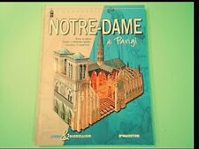 NOTRE DAME DI PARIGI LIBRO + MODELLINO I MONUMENTI DE AGOSTINI