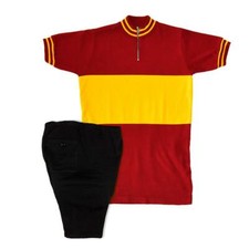 COMPLETINO ASPEN Estivo Ciclismo Vintage Cycle Bike Jersey Made in Italy