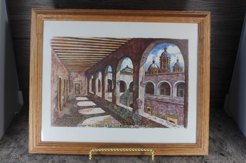 Litografia vintage san luis - litografia,