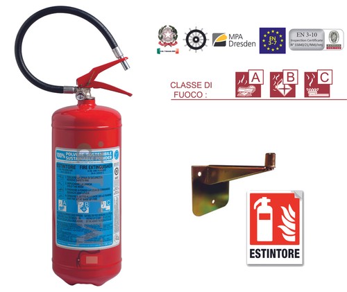 Estintore polvere kg anno - estintore,