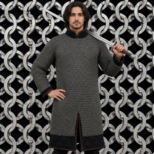 Hauberk acciaio dolce - hauberk,
