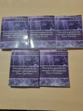 Belfort - Livres Description générale des monnaies mérovingiennes  les 5 volumes