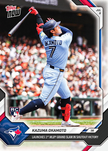Kazuma okamoto 2026 topps - okamoto,
