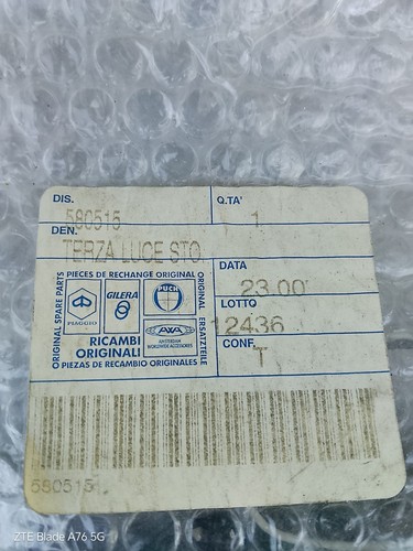 580515 fanale terzo stop - 580515,