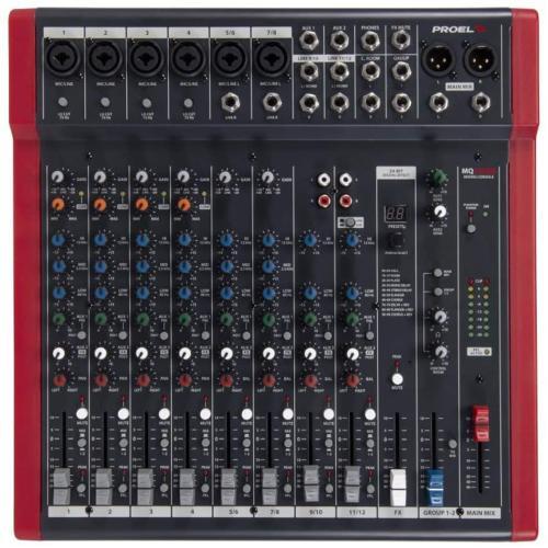 Proel mq12usb mixer - proel,