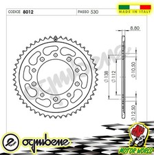 CORONA IN ACCIAIO OGNIBENE 41 DENTI HONDA CBR 600 F2 Supersport 1991 1992 1993