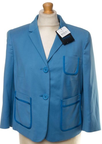 Nwt escada lana cotone giacca - escada,