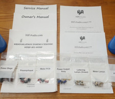 Amplificatore McIntosh MC2105 ricostruzione restauro recap service kit riparazione