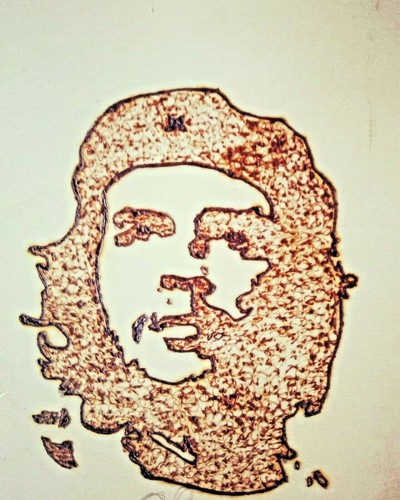 Quadro che guevara legno - quadro, su