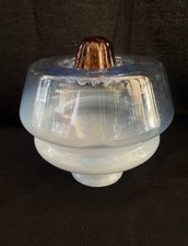 Ricambio sfera vetro Plafoniera/Lampada 70' Mazzega/Zuccheri/Murano D 19,5 Cm