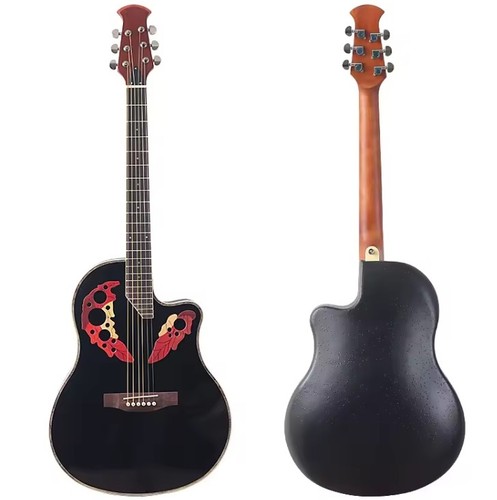 Chitarra elettroacustica round - chitarra,