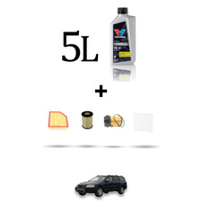 HOFFCAR Kit tagliando 4 FILTRI