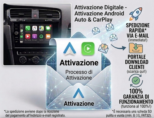 Attivazione carplay - ✅, &