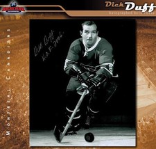 DICK DUFF Signed Montreal