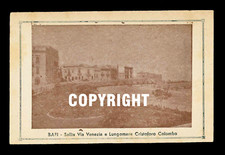 Cartolina antica Bari via