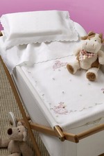 Copertina Culla Ricamato a