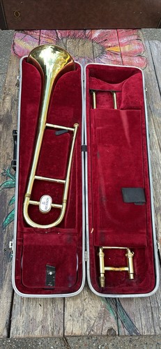 Trombone musical instrument - trombone,