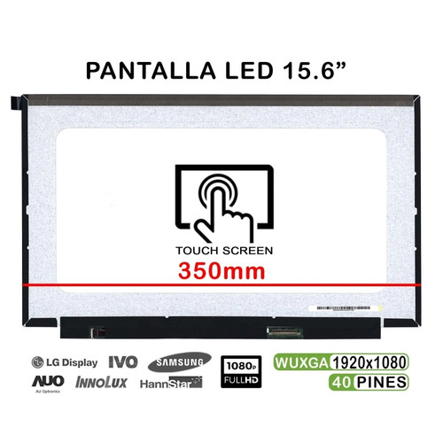 Schermo led tattile - da, 15.6"