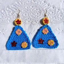 Orecchini Pendenti A Triangolo