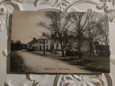 Cpa 03 Audes Entrée Du Bourg