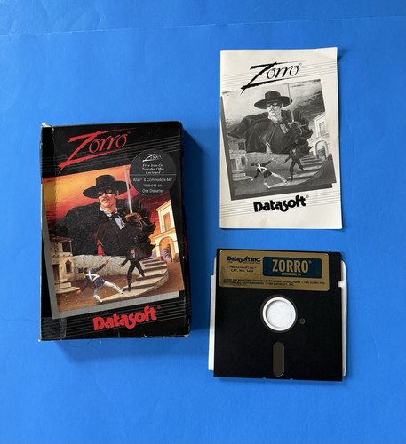 Zorro datasoft atari - datasoft,