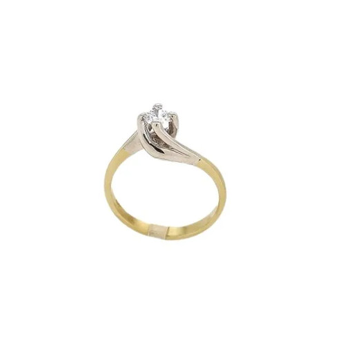 Anello donna solitario oro - anello,
