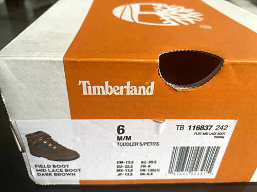Timberland field boot bambino - field,