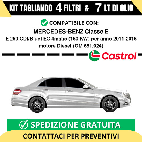 Tagliando per mercedes benz - tagliando,