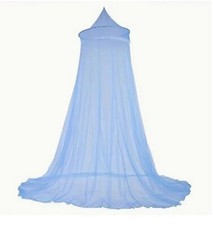 ZANZARIERA A CUPOLA DA LETTO MATRIMONIALE UNIVERSALE BALDACCHINO PER LETTO BLU