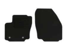 Velours Fußmatten für Ford S-Max I Bj. 2006 - 2012.08 Passform VORNE SCHWARZ STD