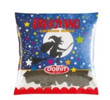 CARBONE DOLCE NERO 100 g di zucchero befana EPIFANIA CALZA Dolfin festa natale