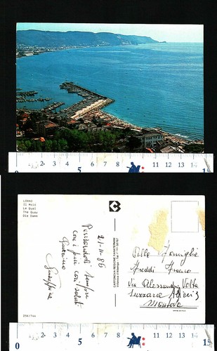 Loano veduta del molo - veduta,