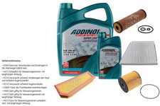 Pacchetto ispezione Febi 6L ADDINOL SUPER LIGHT 0540 per MERCEDES-BENZ Classe E