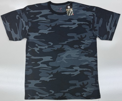 Shirt mimetica blu - t-shirt,