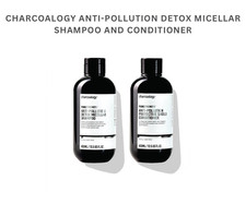 CHARCOOLOGY SHAMPOO E BALSAMO MICELLARE ANTI-INQUINAMENTO DETOX 400ml