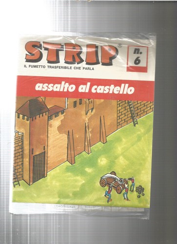 Strip numero blisterato con - ,