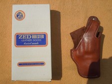 FONDINA ACCESSORIO ZED PER PISTOLA IN CUOIO SMITH&WESSON S&W 40R NUOVA