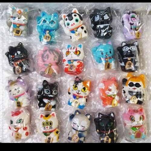 Vag maneki neko figure - neko,