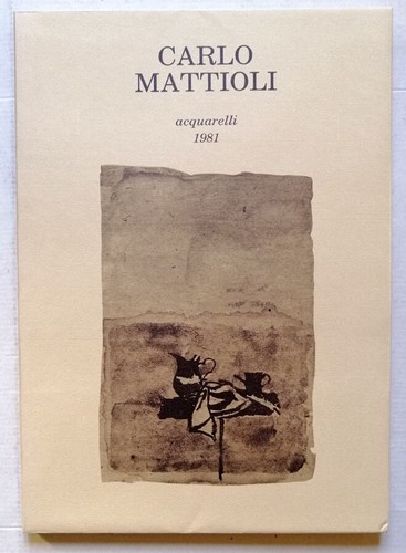 Carlo mattioli acquarelli 1981 - carlo,