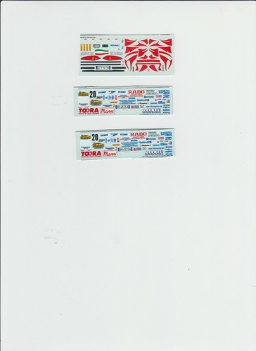 Decal racing43 fiat punto - 1:43,