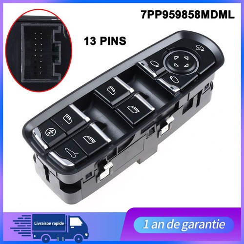 Platine commande leve - leve, vitre