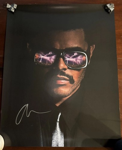 The weeknd poster firmato - weeknd,