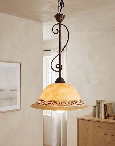 Lampadario ingresso ferro 1 - lampadario, a